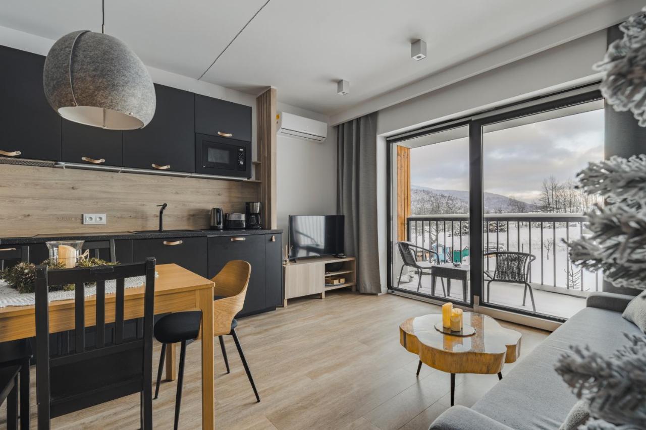 Szczyrk Ptasie Apartamenty Nowosc Z Widokiem Na Gory Buitenkant foto