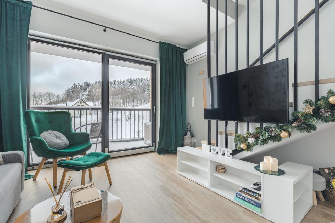 Szczyrk Ptasie Apartamenty Nowosc Z Widokiem Na Gory Buitenkant foto
